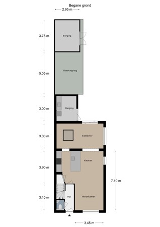 Floorplan - Paumstraat 53, 6351 BA Bocholtz